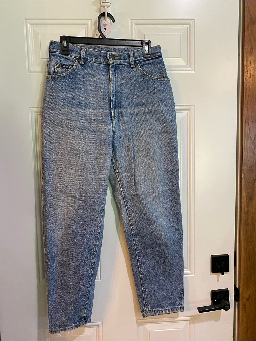 Vintage Lee Blue High-Rise  Leg Jeans